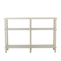 Cremefarvet konsolbord