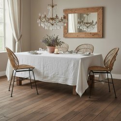 Spisestol naturlig rattan (S�t af 2)