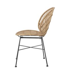Spisestol naturlig rattan (S�t af 2)