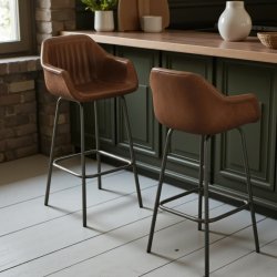 Deluxe barstol i bffellder