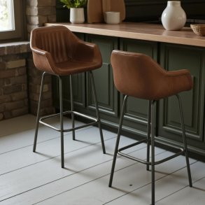 Deluxe barstol i bffellder