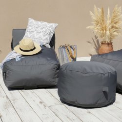 Loungepuf kul, s�t af 2 stk