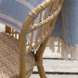 Rattan Bistro stol, s�t af 2 stk