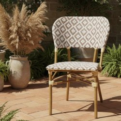 Bistro stol i flet, s�t af 2 stk