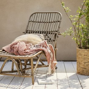 Rattan liggestol