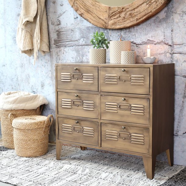 Kommode Antique Messing