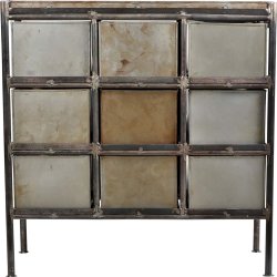 Jern Kommode med 9 skuffer