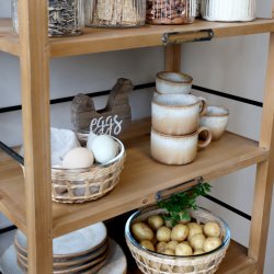 Natur reol p� hjul