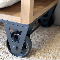 Natur reol p� hjul