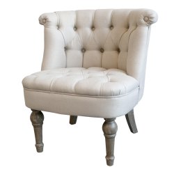 Fransk lnestol, hvid