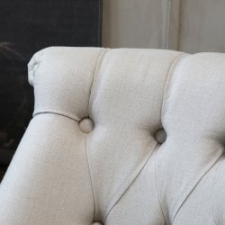 Fransk lnestol, hvid