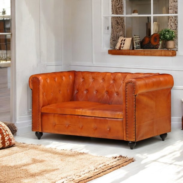 Chesterfield 2-pers ldersofa