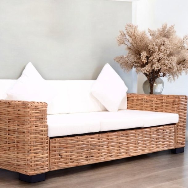 Gordes rattan sofa 2 strrelser