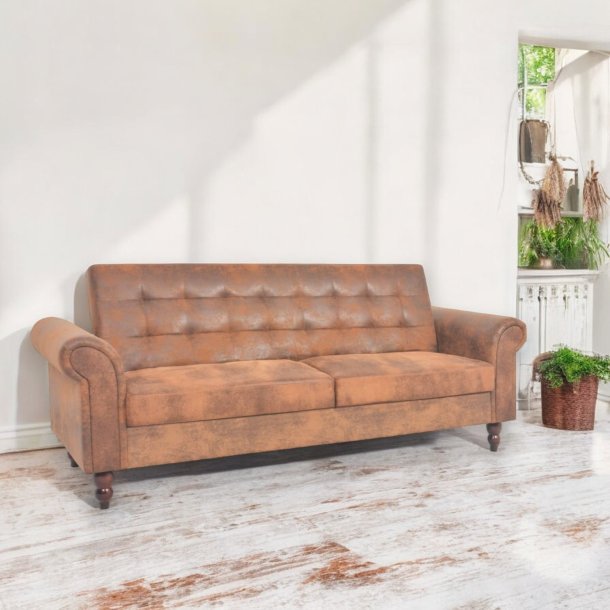 Sovesofa Cognac