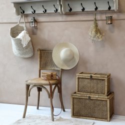 Spisestol fletsde og ryg (St af 2)