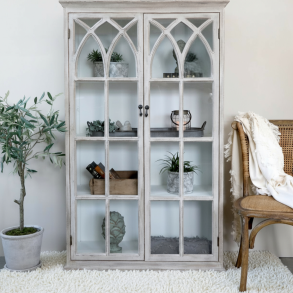 Vitrineskab Soft Sand