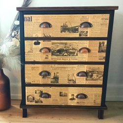 Bronze skuffegreb 2 stk