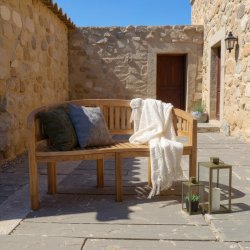 Haveb�nk i teaktr�