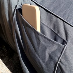 Loungestol kul, s�t af 2 stk